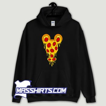 Mickey Face Pizza Hoodie Streetwear