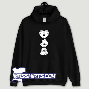 Mickey Mouse Three Faces Hoodie Streetwear