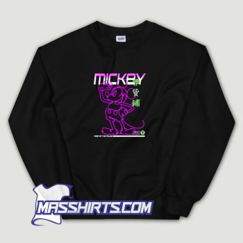Mickey Mouse Year Of The Mouse Neon Sweatshirt