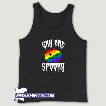 New Halloween Gay and Spooky Tank Top