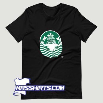The Back Side Of The Starbucks Logo T Shirt Design