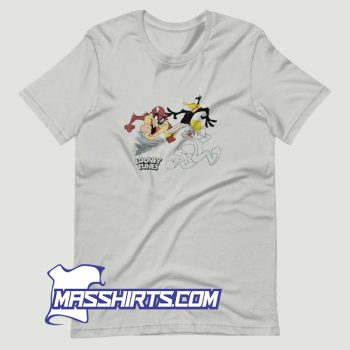 Us Looney Tunes Trio Bugs Daffy Taz T Shirt Design